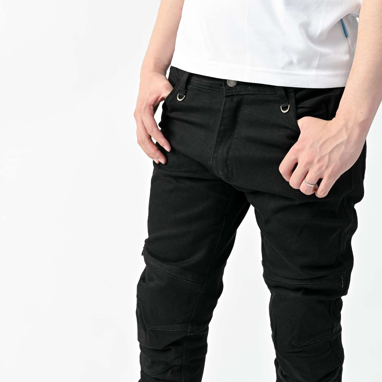 alpinestars TECH DENIM ケブラー付　バイクパンツ　30 2026 Racer Graphite Pants - Black MOTOCROSS Pants
