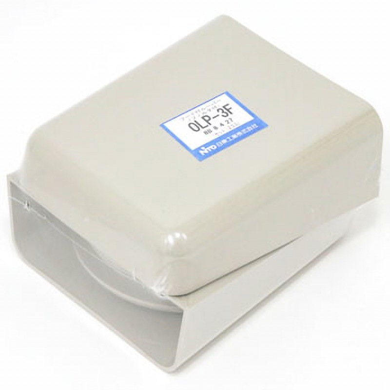 OLP-3F OLP フード付ルーバー 日東工業 LP-3F(C-G)付仕様  1セット(2個)