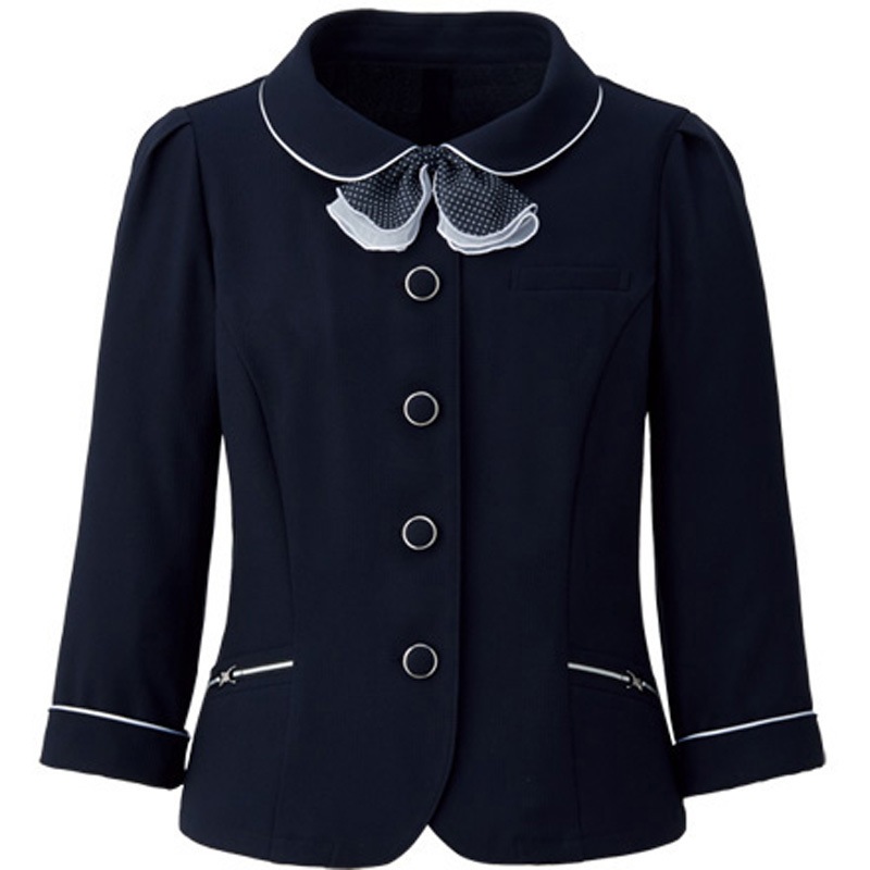 GOBL-1612-K3 【リボン付き】[七分袖]オーバーブラウス サーヴォ(旧