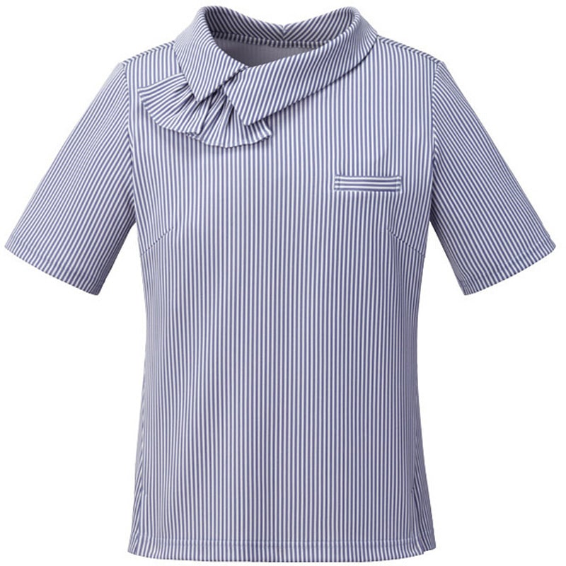 GCSL-1906-K6 カットソー 半袖 レディース 事務服 サーヴォ(旧:サンペックスイスト) ブルー系色 サイズ3L  GCSL-1906-K6