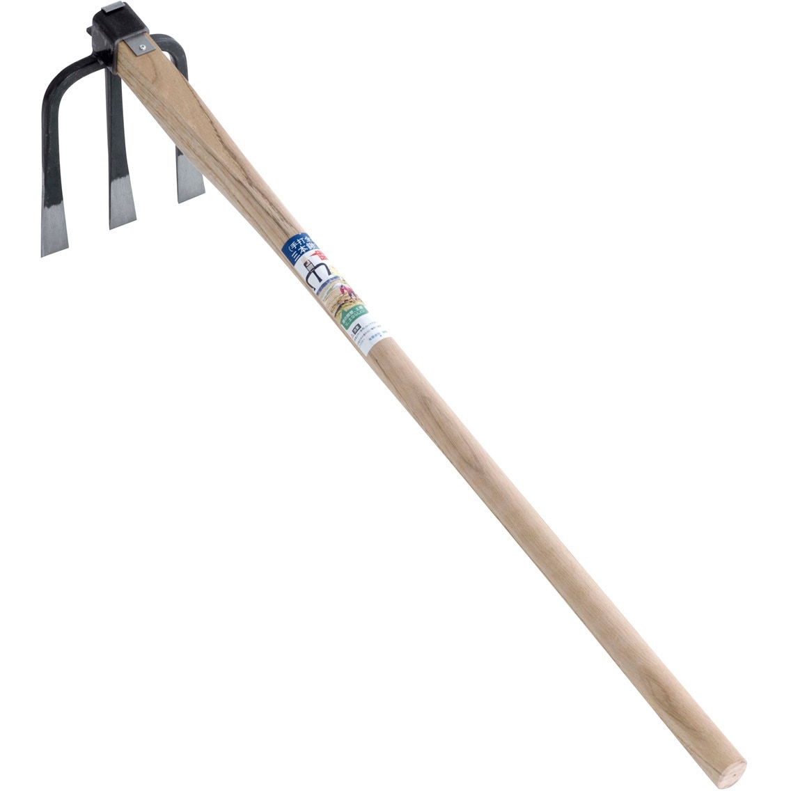 #15090 手打全鋼 三本鍬 小 1個 浅野木工所 【通販モノタロウ】