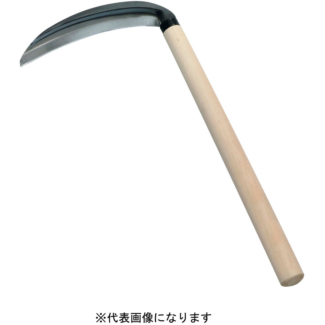 03420 うす鎌 全鋼 三日月 浅野木工所 柄長さ330mm頭部寸法195mm