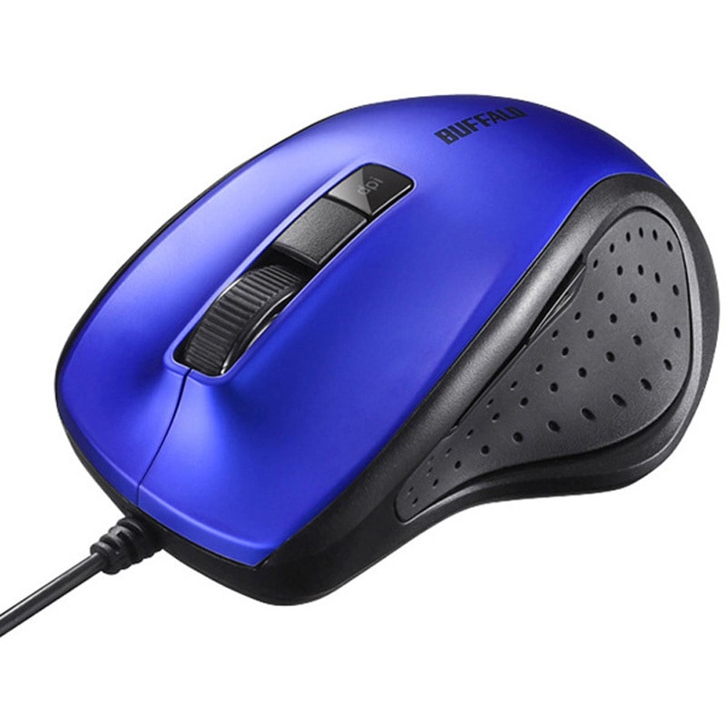 バッファロー BSMBU300BL 有線 BlueLED 静音 5マウス ブルー n5ksbvb BSMBU300BL : マウス | バッファロー