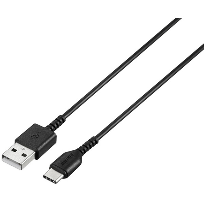 BSMPCAC115BK USB2.0ケーブル(Type-A to Type-C) BUFFALO