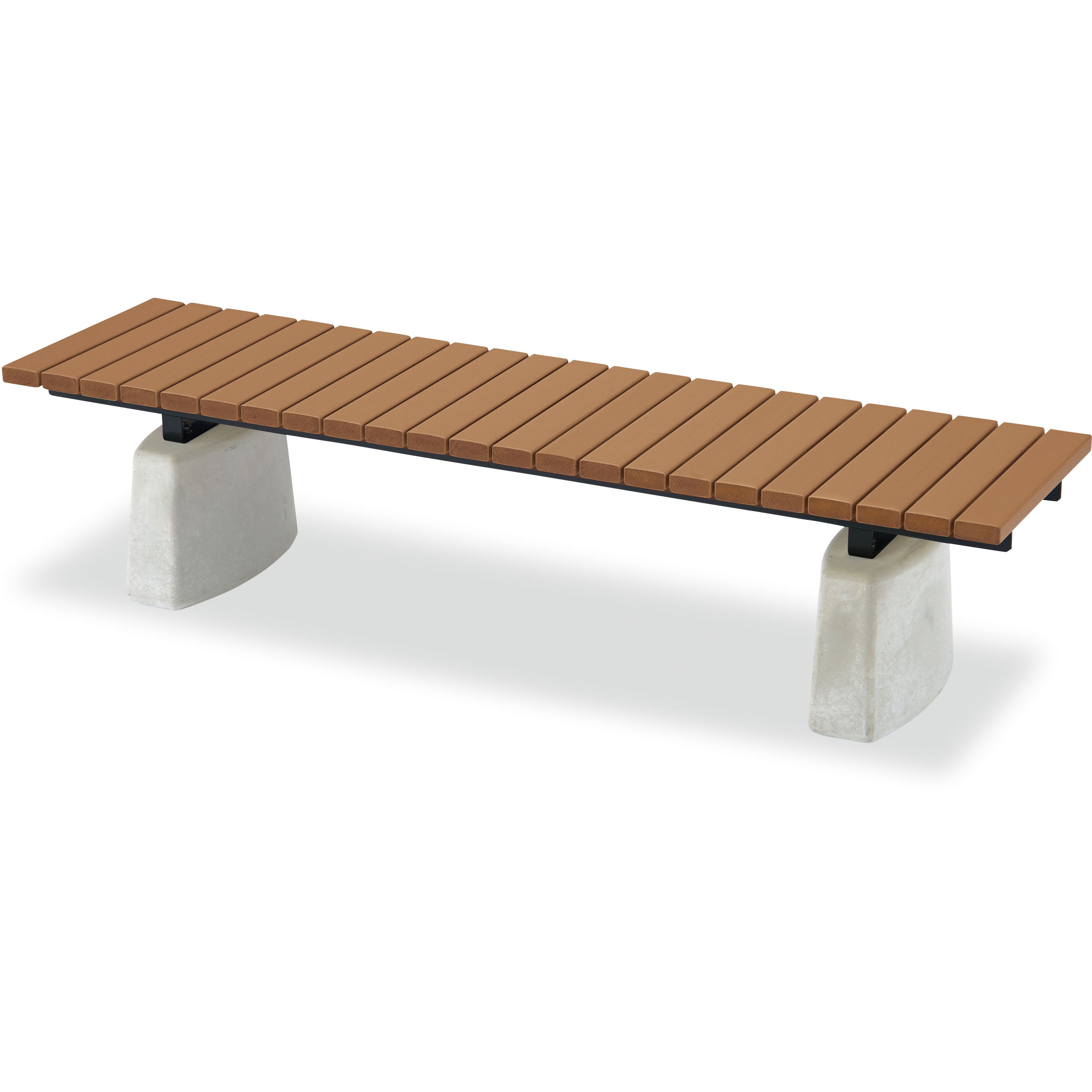 YB-155L-CC コンクリート脚ベンチ CONDOR(山崎産業) 組み立て式仕様