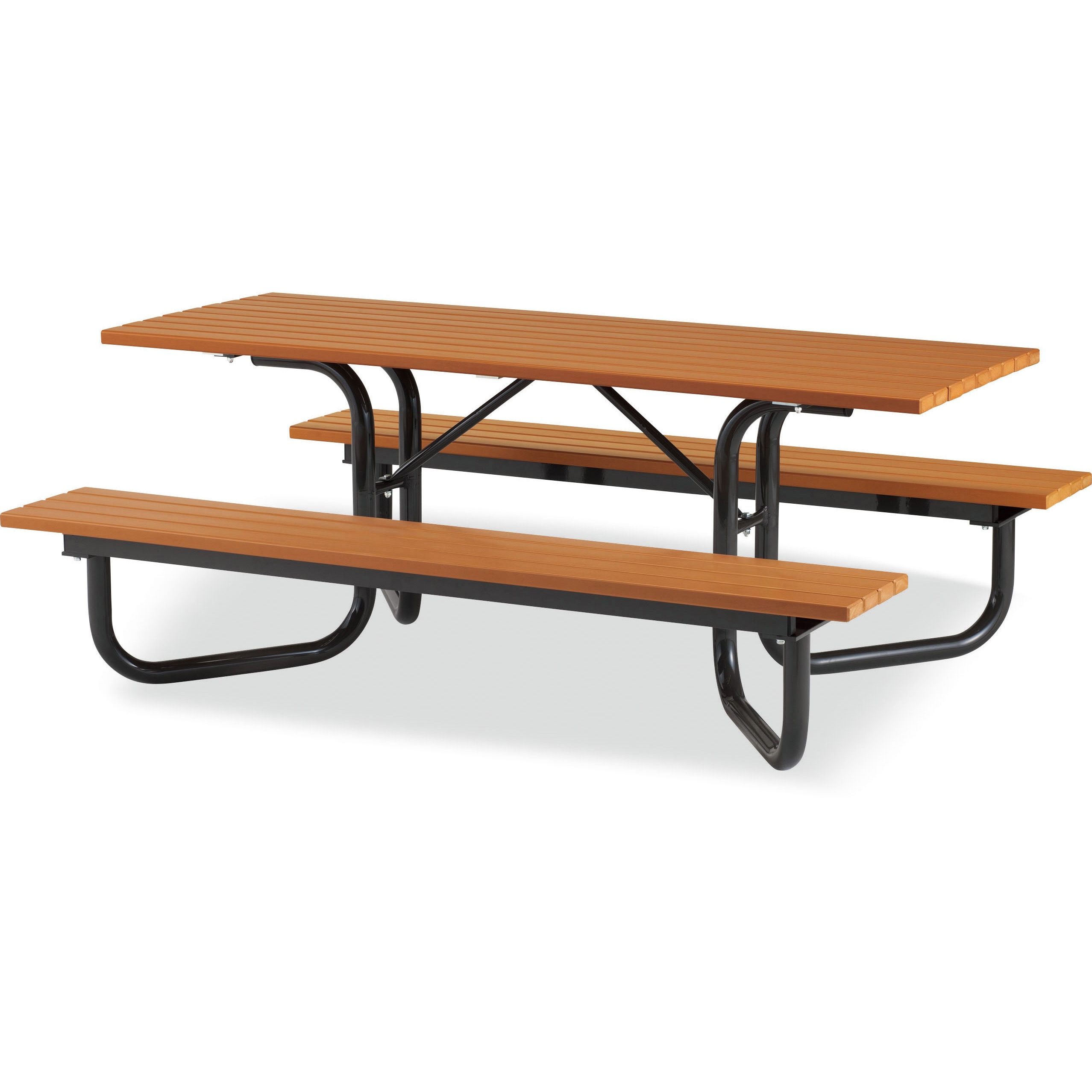 YB-147L-WN テーブルベンチMK CONDOR(山崎産業) 幅1800mm奥行1370mm高さ700mm  YB-147L-WN