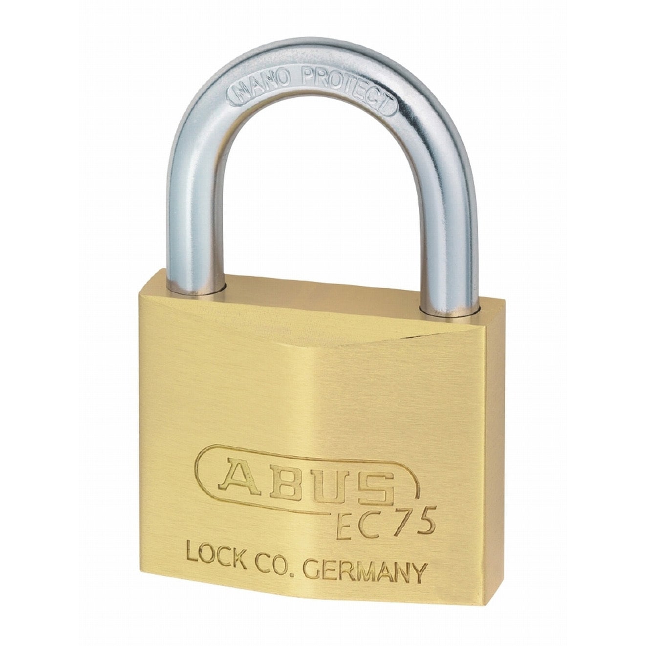 EC75/40 真鍮南京錠 指定同一キー ABUS スチール 【通販モノタロウ】