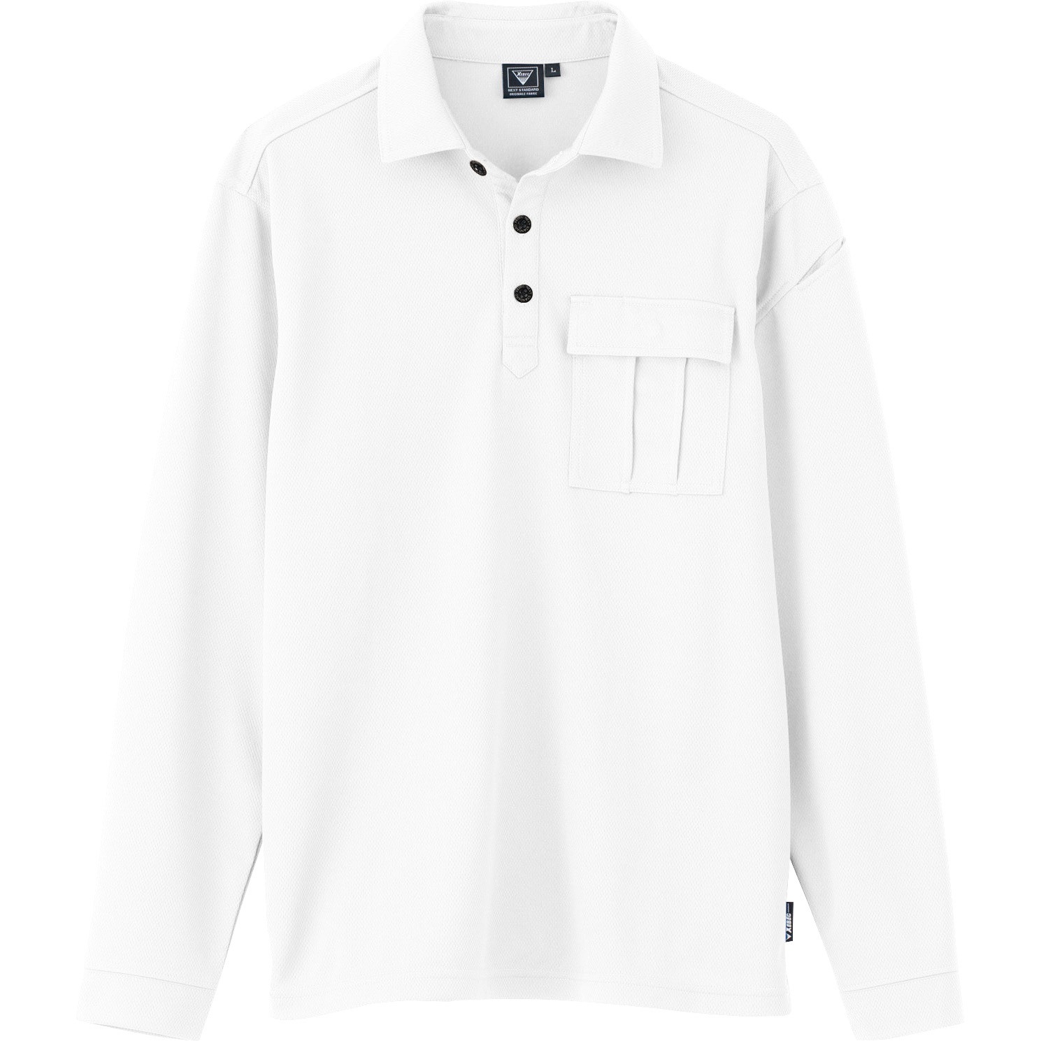 kolor 長袖ポロシャツ サイズ1 6041 長袖ポロシャツ ジーベック シロ色 サイズ4L - 【通販モノタロウ】