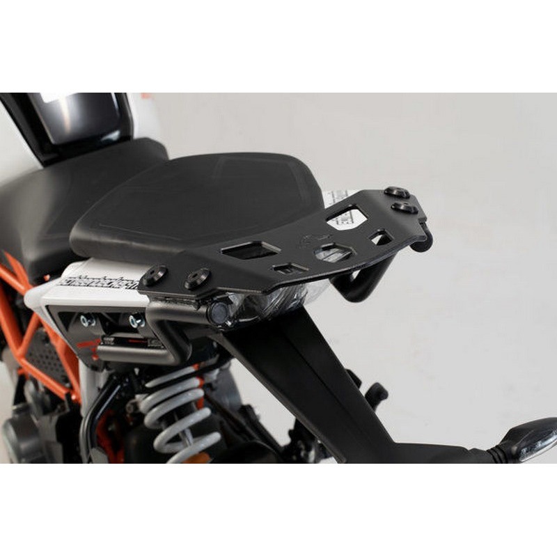 GPT.04.882.16000/B STREET-RACK(ストリートラック) ブラック KTM 125 / 390 Duke (17-). 1個 SW-MOTECH (エスダブリューモテック) 【通販モノタロウ】