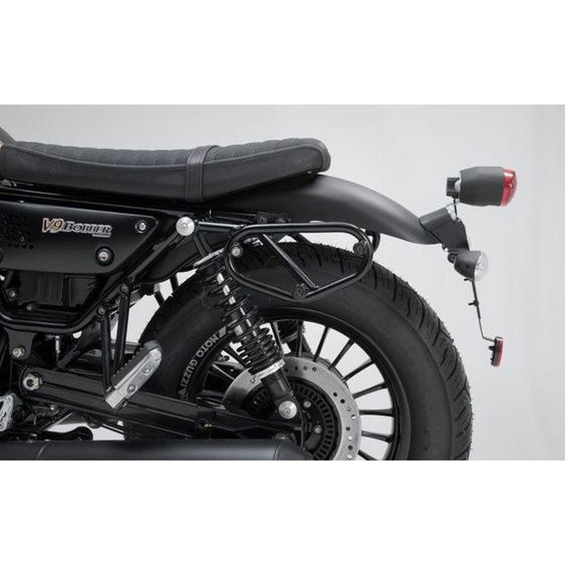 HTA.17.797.10001 SLC サイドキャリア 左側 Moto Guzzi V9 Roamer/Bobber (15-). 1個 SW-MOTECH (エスダブリューモテック) 【通販モノタロウ】