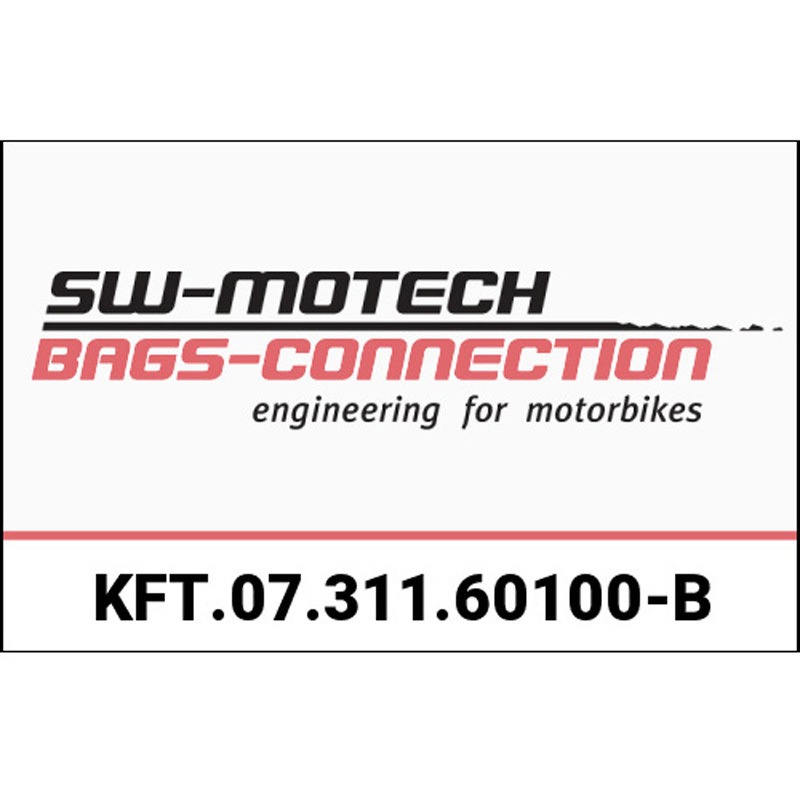 KFT.07.311.60100/B AERO (エアロ) ABS サイドケース システム 2x25 l. BMW R1200GS (04-12) / Adv (06-13) 1個 SW-MOTECH (エスダブリューモテック) 【通販モノタロウ】
