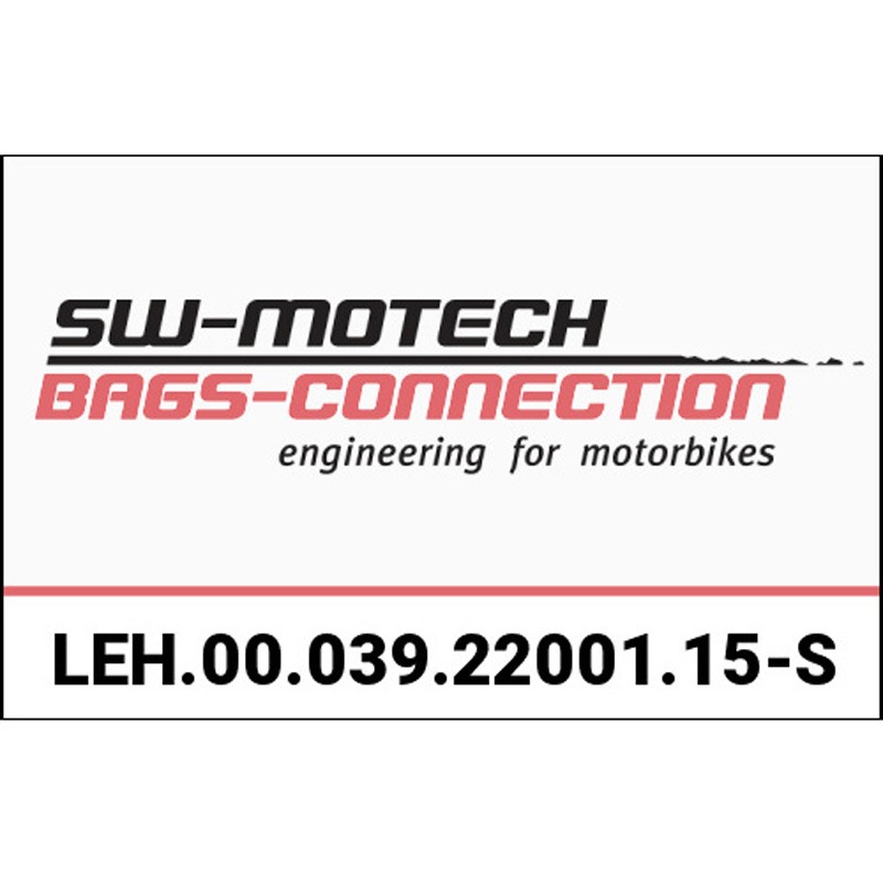 LEH.00.039.22001.15/S バーライザー Φ 22 mm ハンドルバー H=15 mm. シルバー 1個 SW-MOTECH (エスダブリューモテック) 【通販モノタロウ】