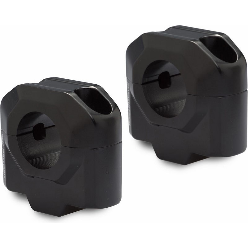 LEH.00.039.24100.30/B バーライザー Φ 28 mm ハンドルバー H=30 mm. ブラック 1個 SW-MOTECH (エスダブリューモテック) 【通販モノタロウ】