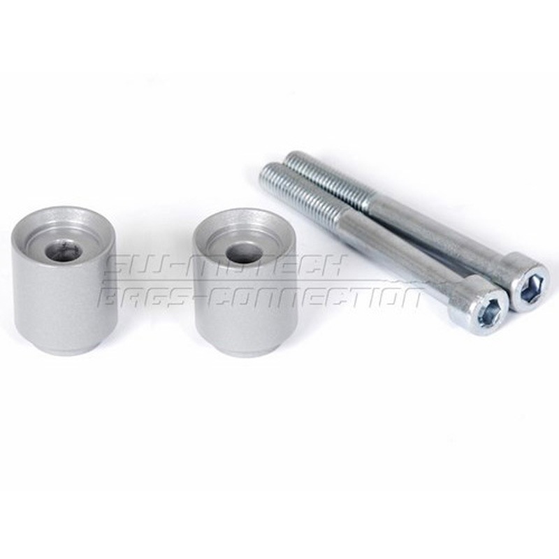 LEH.07.039.118/30/S ハンドルバーライザー 22mm / 28mm h 30mm シルバー BMW F800GS (08-) 1個 SW-MOTECH (エスダブリューモテック) 【通販モノタロウ】