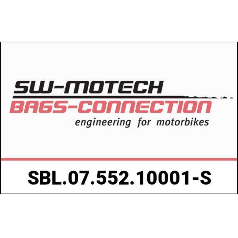 SBL.07.552.10001/S アッパークラッシュバー シルバー BMW R1200 GS (04-07) Only クラッシュバー付 1個 SW-MOTECH (エスダブリューモテック) 【通販モノタロウ】