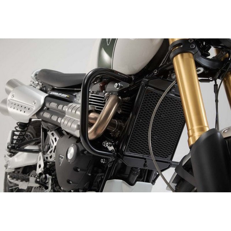SBL.11.929.10000/B クラッシュバー ブラック Triumph Scrambler 1200 XC / XE (18-). 1個 SW-MOTECH (エスダブリューモテック) 【通販モノタロウ】