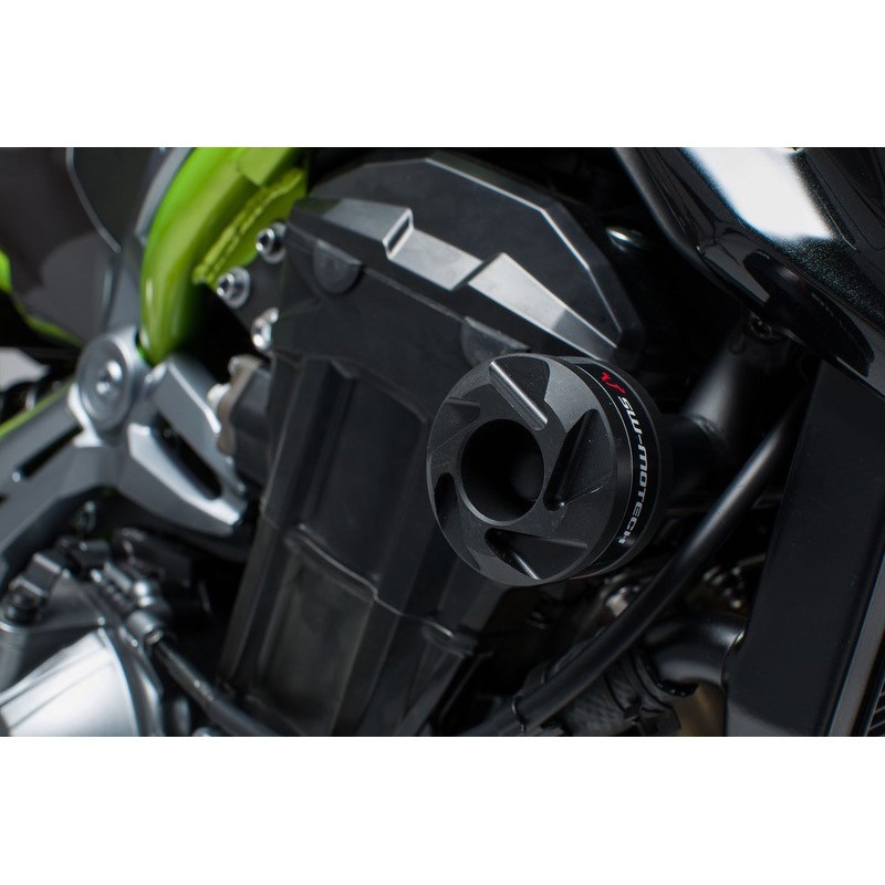 STP.08.868.10000/B フレームスライダーセット - ブラック - Kawasaki Z900 (16-). 1個 SW-MOTECH (エスダブリューモテック) 【通販モノタロウ】