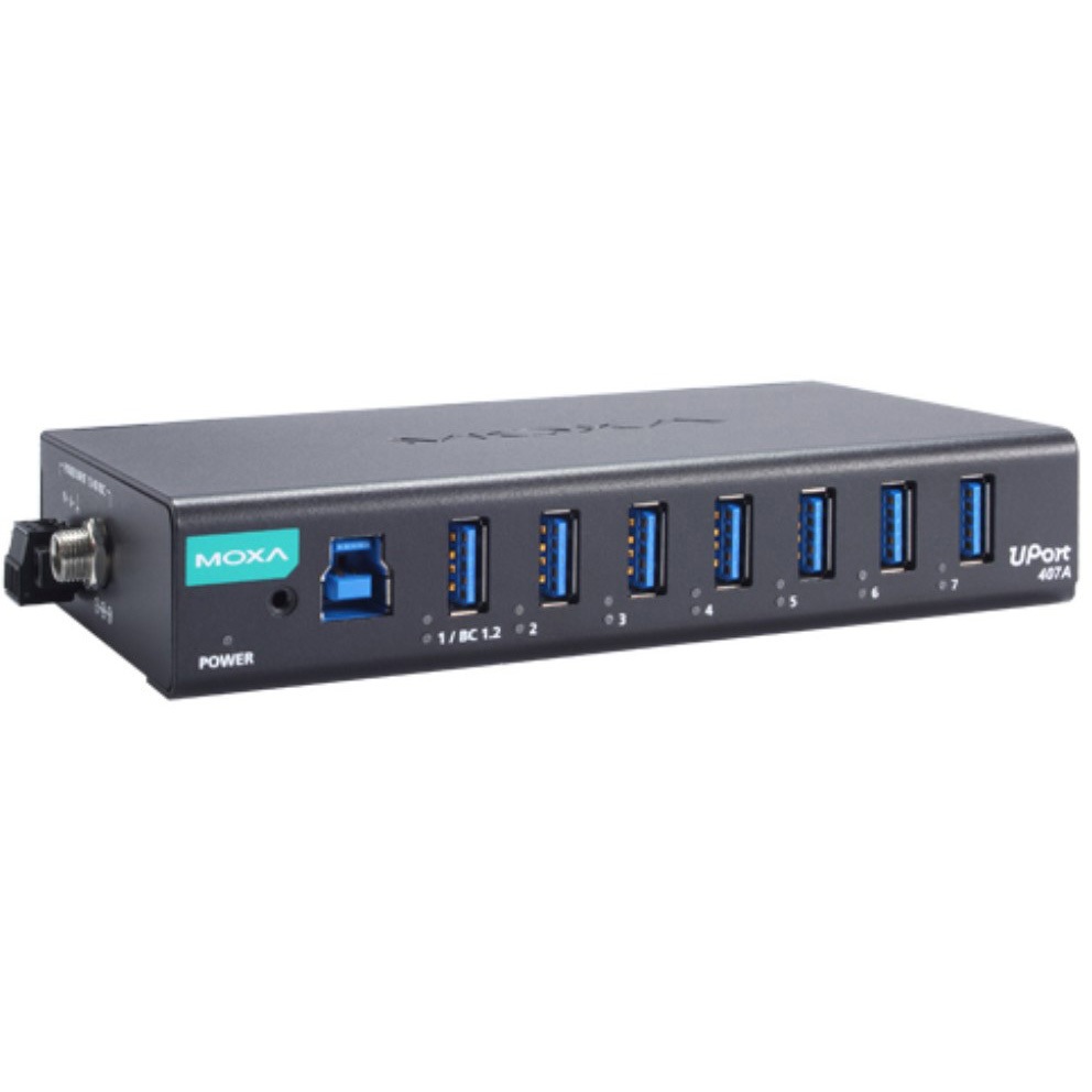UPORT 407A-T 産業グレードUSB 3.2ハブ ワイド温度モデル MOXA 7ポート   UPORT 407A-T 48,588円