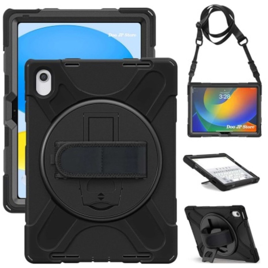 MDS-TSCIP109G10BLTBK iPad 10.9(第10世代)専用 耐衝撃ケース ブラック 1個 エムディーエス 【通販モノタロウ】