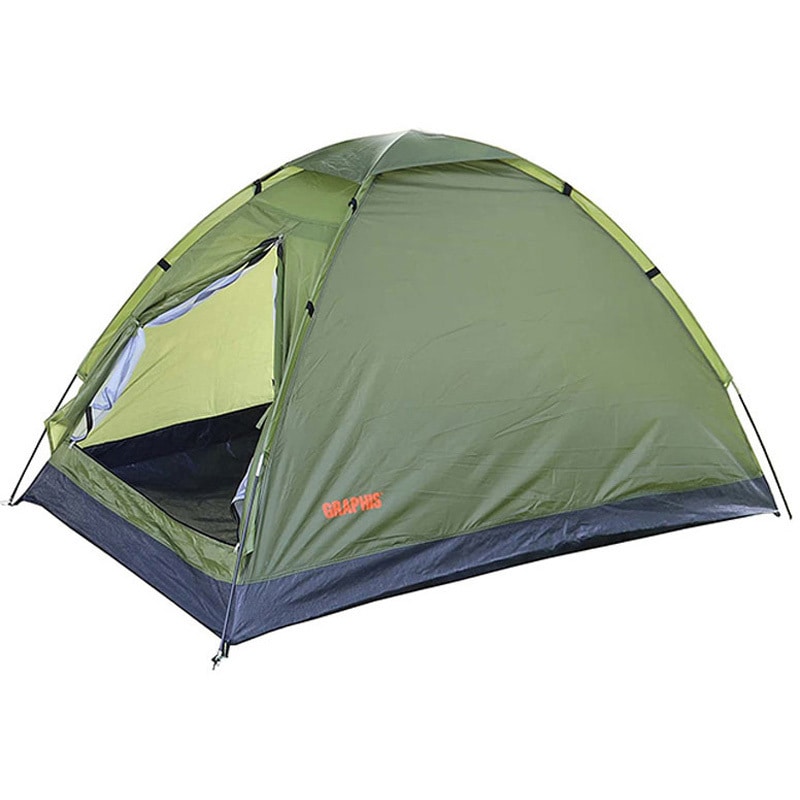 GR-H1011 組立式2人用ドームテント 1個 池商 【通販モノタロウ】