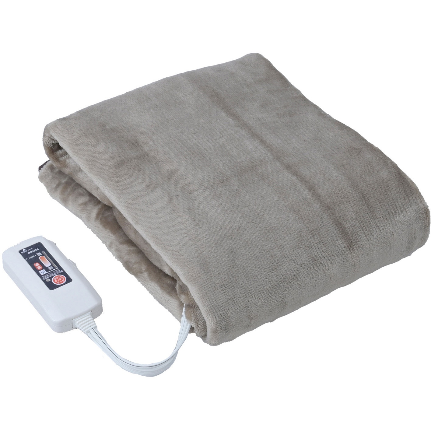 YMS-FKPTS40 フランネル電気毛布 プログラムタイマー付き 1枚 YAMAZEN