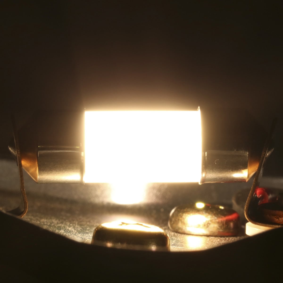 TAKE21 ルミナスルーセントバルブ マクラ球 T10×31mm 24v専用 1個 竹村