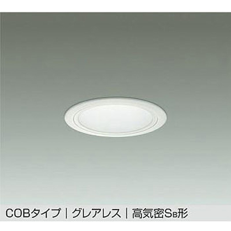 DDL-5546WWG LEDダウンライト DAIKO(大光電機) Ra83 5000K 昼白色 従来光源:白熱灯200W相当 配光角度40° 埋込穴Φ100mm寸法Φ112mm  DDL-5546WWG