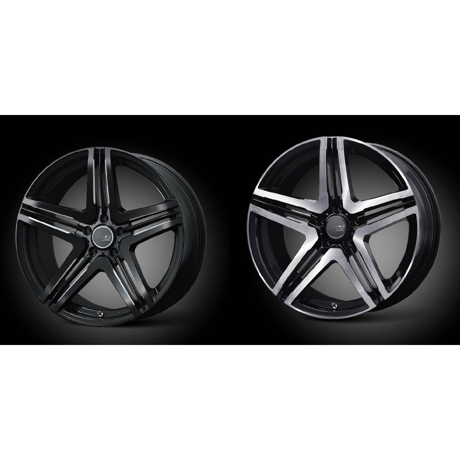 19x8.5J+35 114.3x5穴 CONCEPT AG J325 アルミホイール 1本 アドバン