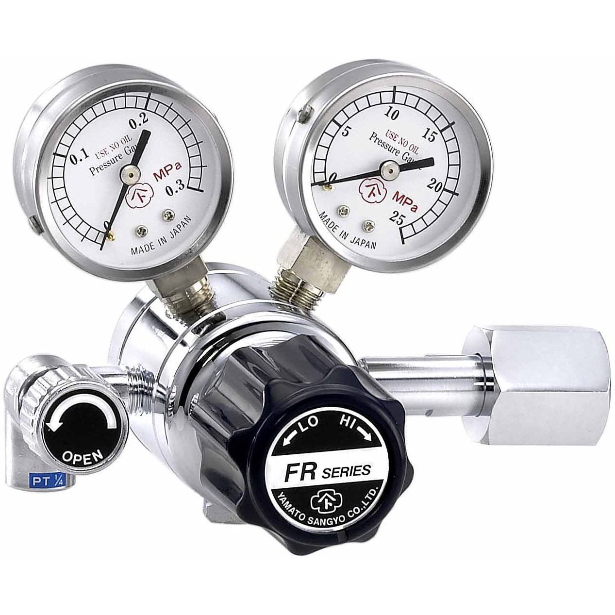 FR-1B-R-11N01-2203 二段式圧力調整器 1個 ヤマト産業 【通販サイト