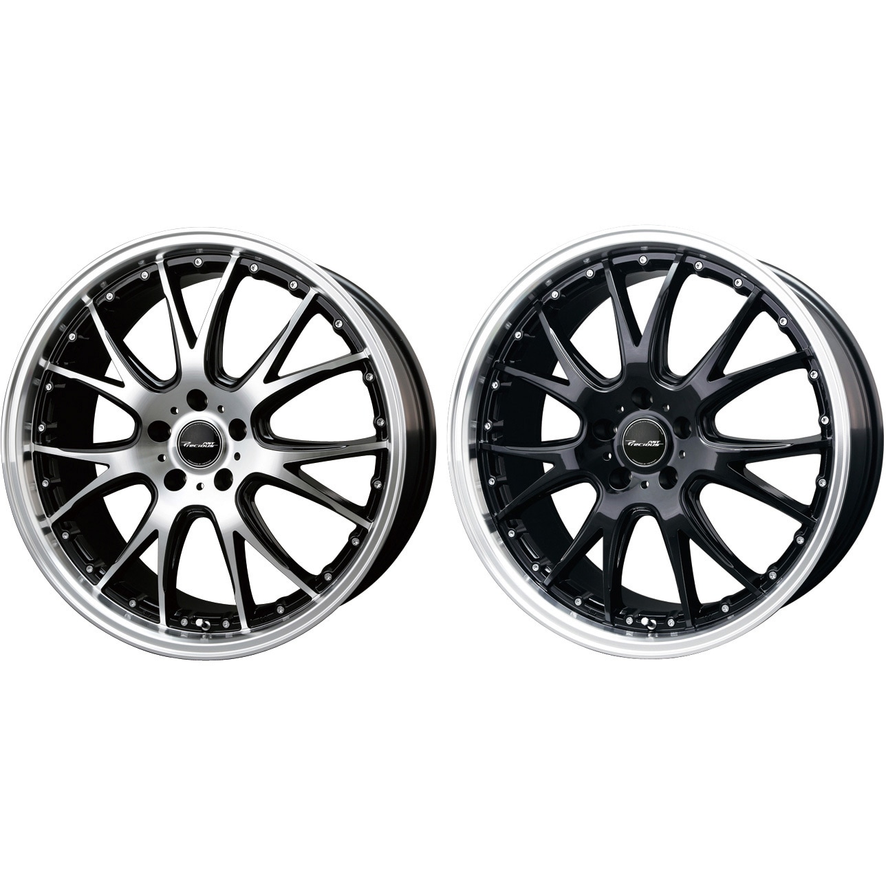 18x7J+48 114.3x5穴 プレシャス アストM2 アルミホイール 1本 ホット 