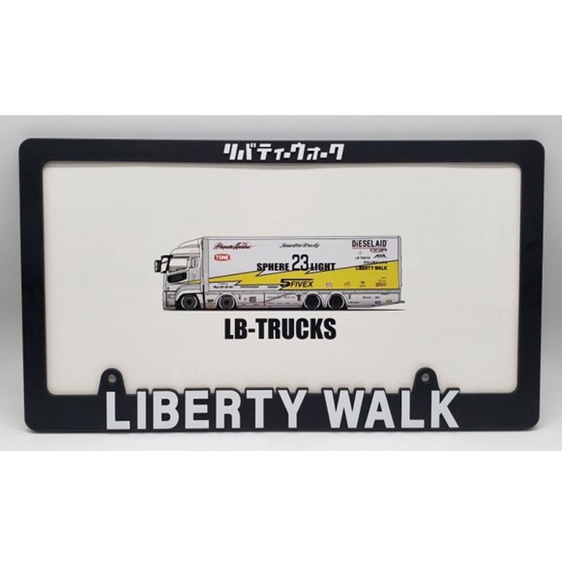 TK17-NF 大型用ライセンスフレーム リバティーウォーク 1個 リバティー