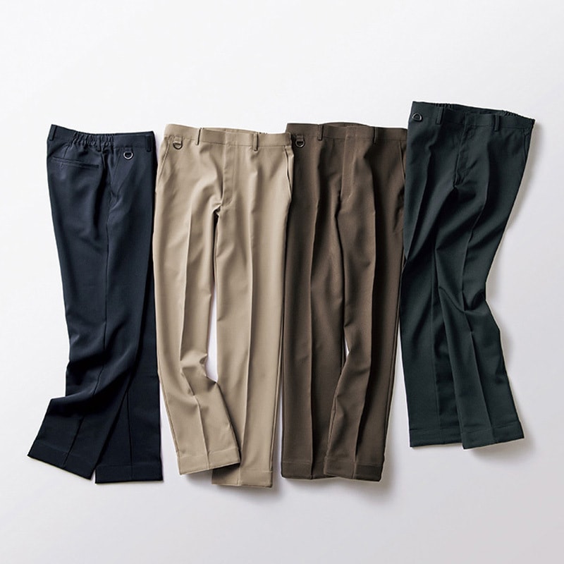 salsation パンツ SPAU-1801-B9 ロールインパンツ スラックス ズボン 裾上げ不要