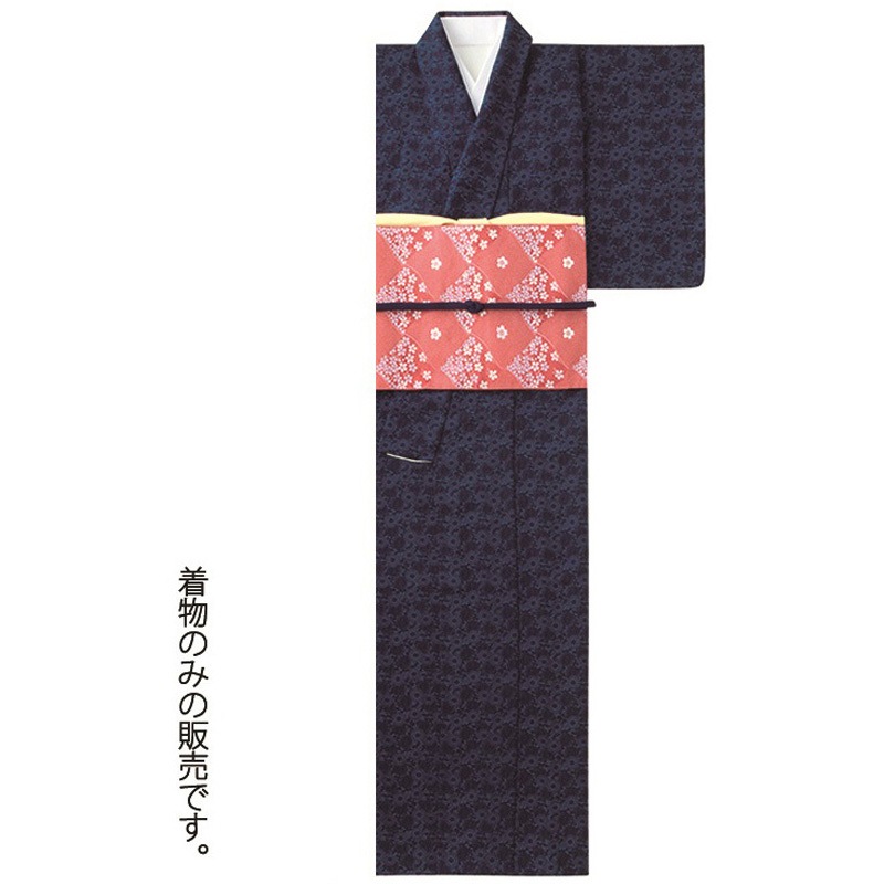 K3614 藍小紋きもの サーヴォ(旧:サンペックスイスト) サイズM  K3614