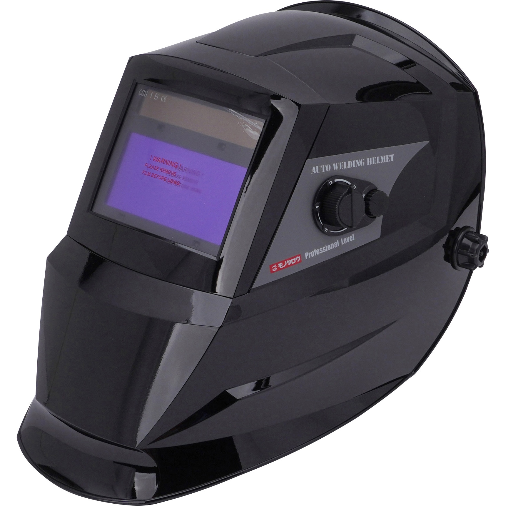 M3000F(M/4) 自動溶接遮光面 感光度・時間調整付 ハイスピード 1個 モノタロウ 【通販モノタロウ】