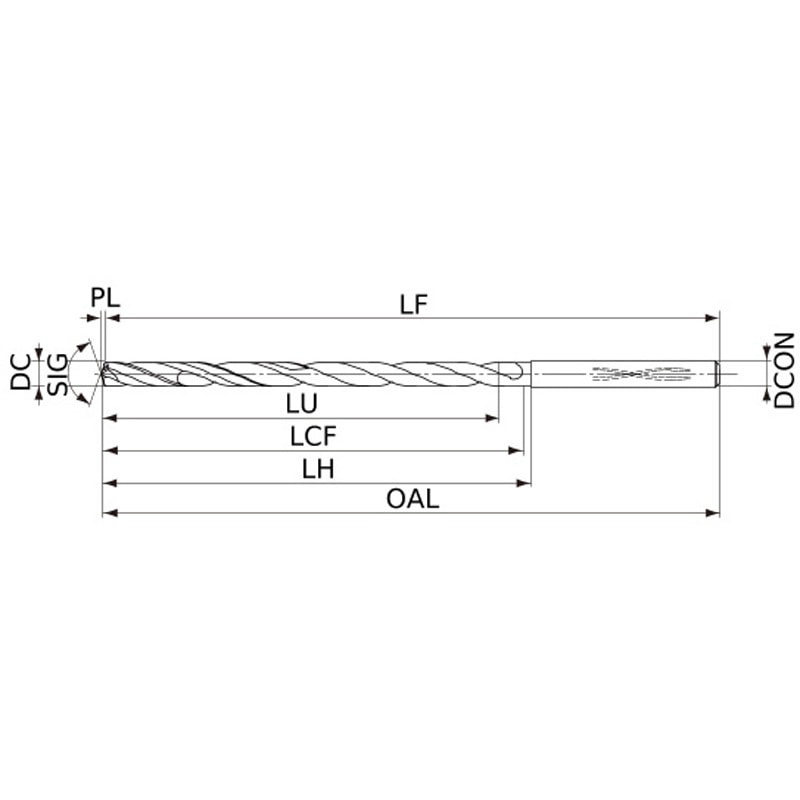 三菱　MVS0460X10S050　 DP1020 （10個入り） MVS0460X10S050 DP1020 MVS ロングタイプ 汎用超硬ソリッドドリル