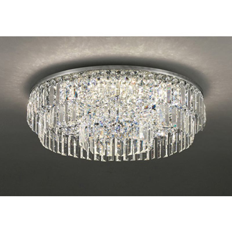 OC257135BCR オーデリック CONNECTED LIGHTING 高演色LED シャンデリア クリスタルガラス ODELIC(オーデリック) 電球色～昼光色 適用畳数～12   OC257135BCR