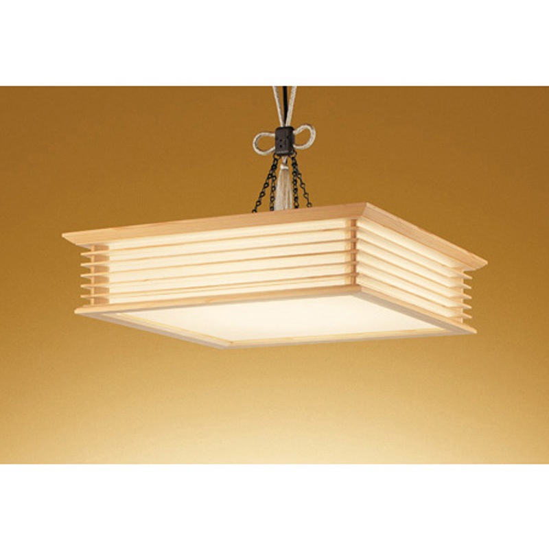 OP252839BR オーデリック CONNECTED LIGHTING 高演色LED 和照明 ベンダントライト 横桟デザイン ODELIC(オーデリック) 引っ掛けシーリング取付 電球色～昼光色 適用畳数～12   OP252839BR