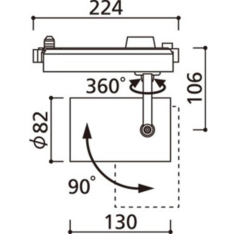 XS512127C1 オーデリック LED スポットライト タンブラー ODELIC