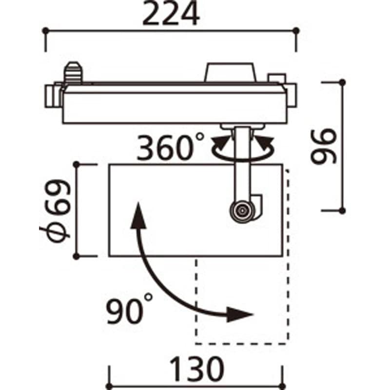 オーデリック XS513124H1 LEDスポットライト ODELIC XS513124H1 オーデリック LED スポットライト タンブラー ODELIC