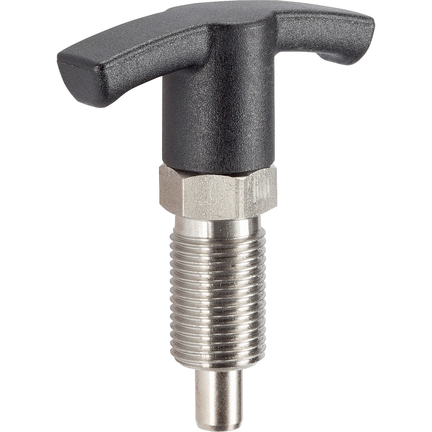 22110.0932 インデックス・ボルト、六角カラー付ロック機構付Tグリップ