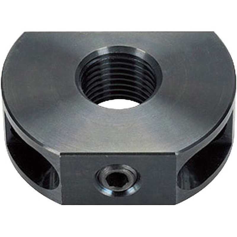 22120.0352 固定ブロック、インデックスボルト用/垂直取付用(固定用穴がインデックス・ボルトと垂直)/スティール、黒染 1個 Roemheld Halder(ロームヘルド・ハルダー) 【通販モノタロウ】