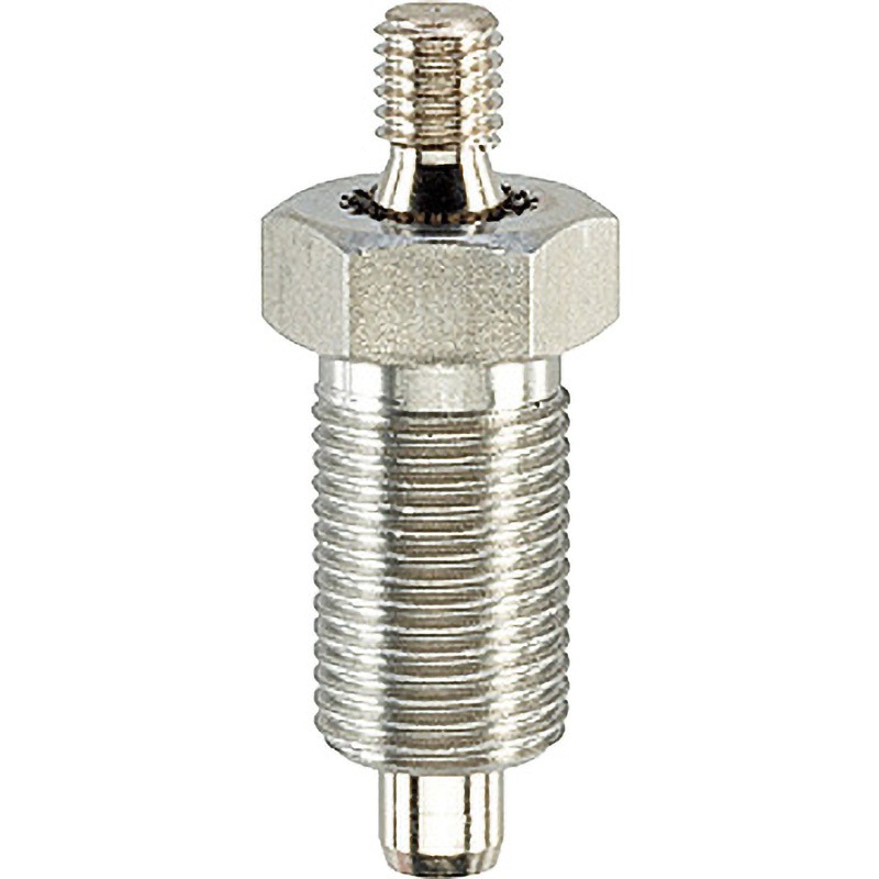 22120.0428 インデックス・ボルト、六角カラー付/ノブなし/ステンレス鋼1.4305(SUS303相当) 1個 Roemheld Halder(ロームヘルド・ハルダー) 【通販モノタロウ】 5,020円