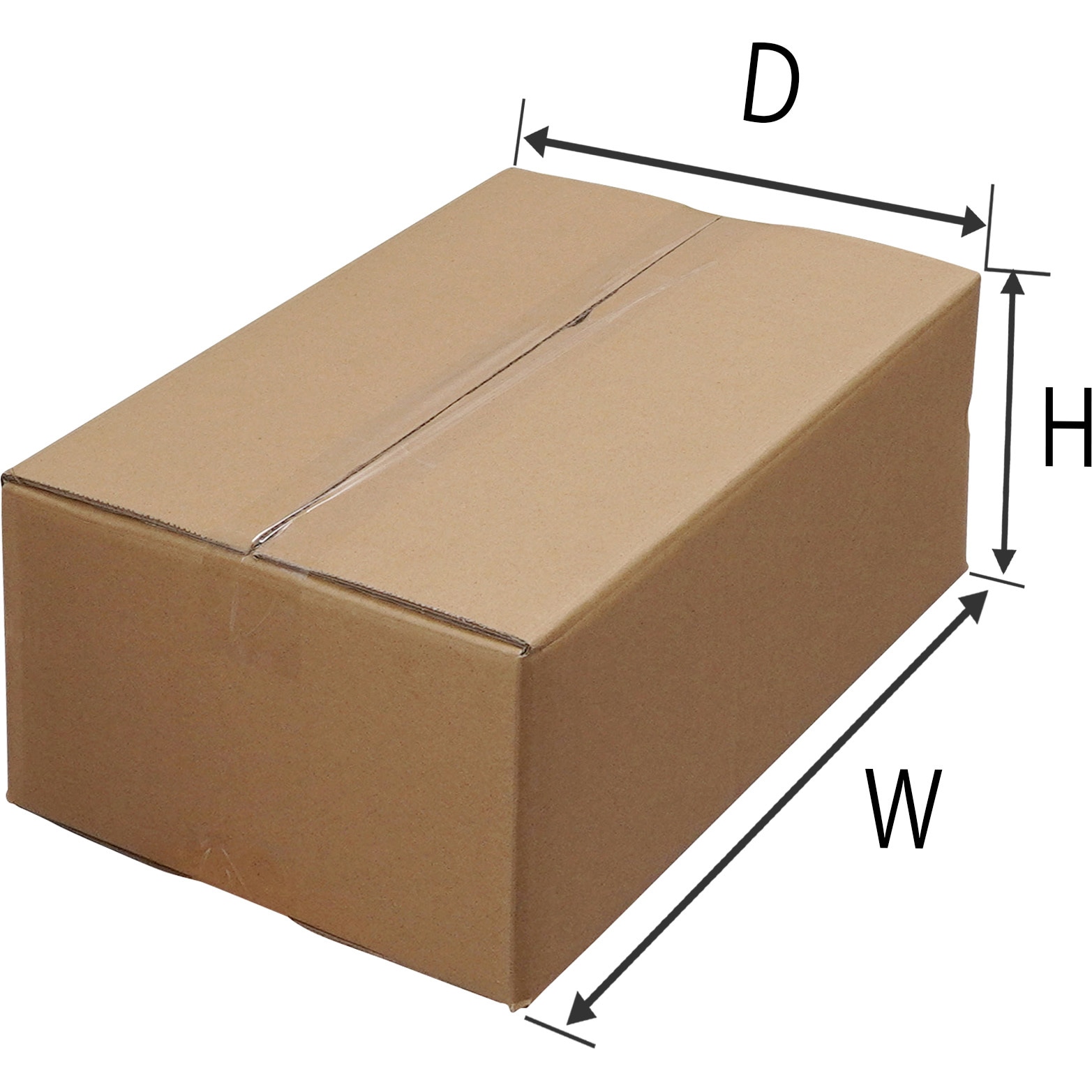 ダンボール箱 無地 Wフルート FSC(R)認証製品 モノタロウ A式 ダンボール箱 無地 Wフルート FSC(R)認証製品 モノタロウ A式