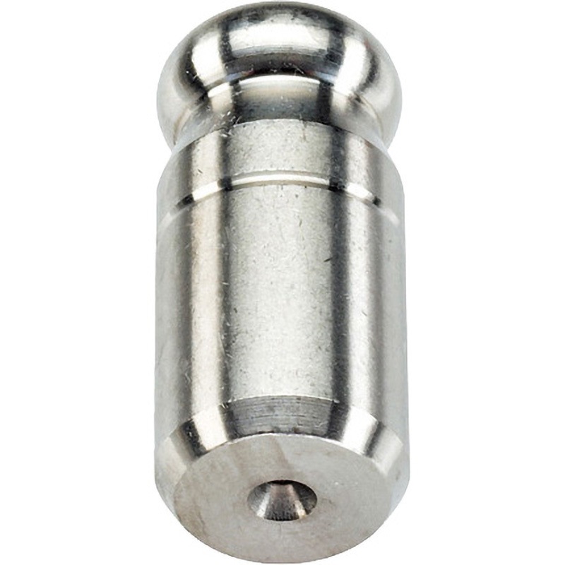 22630.0568 位置決めピン、ボール形/(上から見て)円形圧入部同径/ステンレス鋼1.4305(SUS303相当)、研磨、表面焼入れ 1個 Roemheld Halder(ロームヘルド・ハルダー) 【通販モノタロウ】