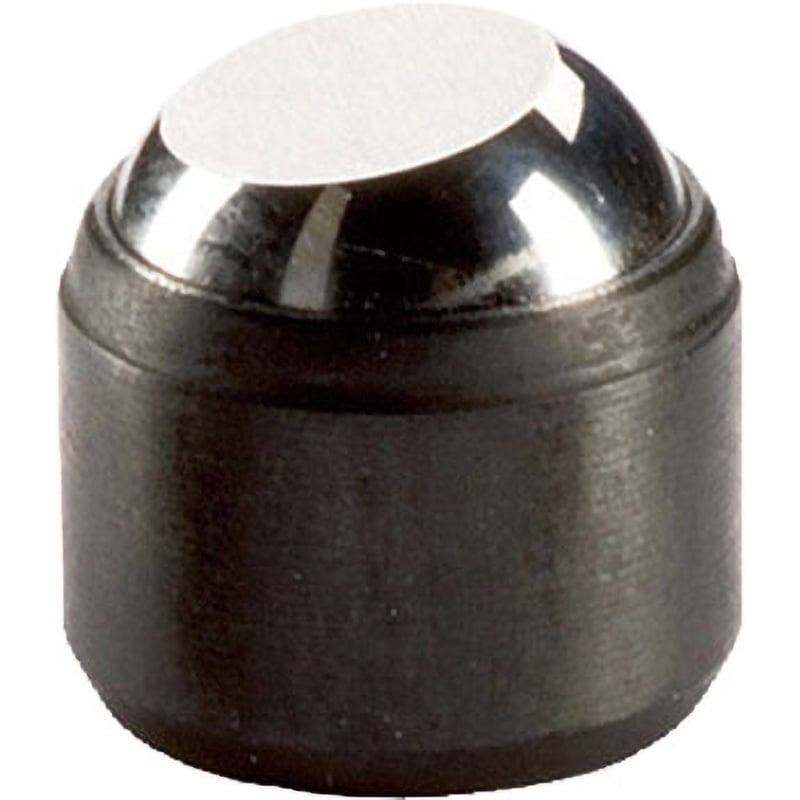 22730.0412 揺動パッド/締り嵌め用外径、平面ボール、取付面フラット/熱処理鋼、熱処理、リン酸塩処理 1個 Roemheld Halder(ロームヘルド・ハルダー) 【通販モノタロウ】