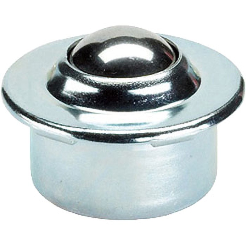 22750.0020 ボールキャスター、鋼鈑ケース付/ハウジングとカバー亜鉛メッキボールはステンレス鋼 1個 Roemheld Halder(ロームヘルド・ハルダー) 【通販モノタロウ】