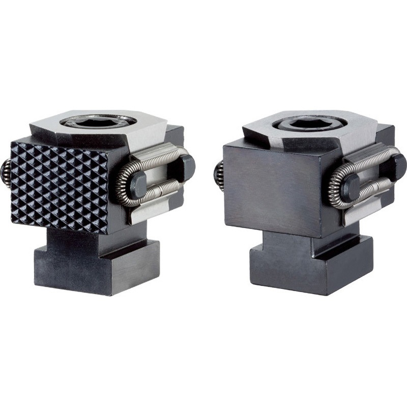 23250.0512 テーパー・ダブルクランプ、M12/口金、平滑面とセレーション面 1個 Roemheld Halder(ロームヘルド・ハルダー) 【通販モノタロウ】