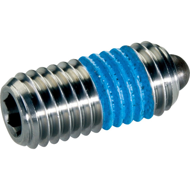 2B030.0354 スプリング・プランジャ、スラストピン、六角穴付インチサイズ/ステンレス鋼バネ圧：強/0 1個 Roemheld Halder(ロームヘルド・ハルダー) 【通販モノタロウ】