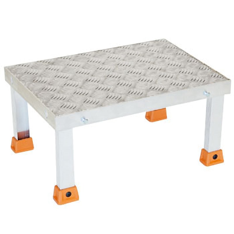 DG-200 連結式低床作業台 DG型 ピカコーポレイション 1段 アルミ合金 天板高さ0.2m天板幅350mm奥行500mm  DG-200