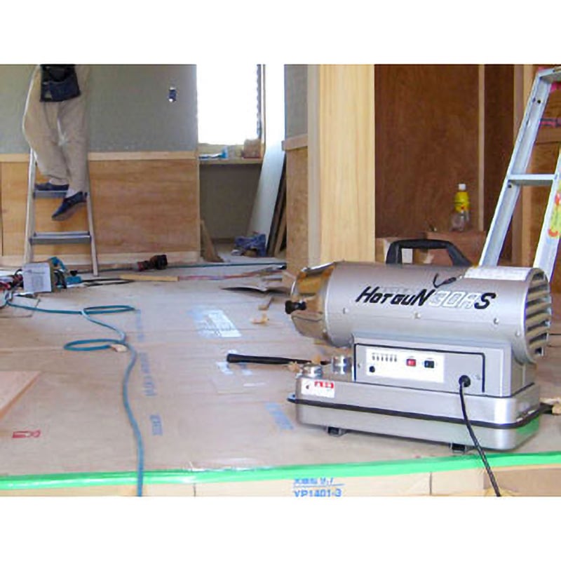 1214D　 静岡製機●ホットガン●HG30RD●60Hz●ヒーター●動作確認済み 中古品 静岡製機 ジェットヒーター HG30RH 100V 60Hz専用 7600kcal&frasl;時